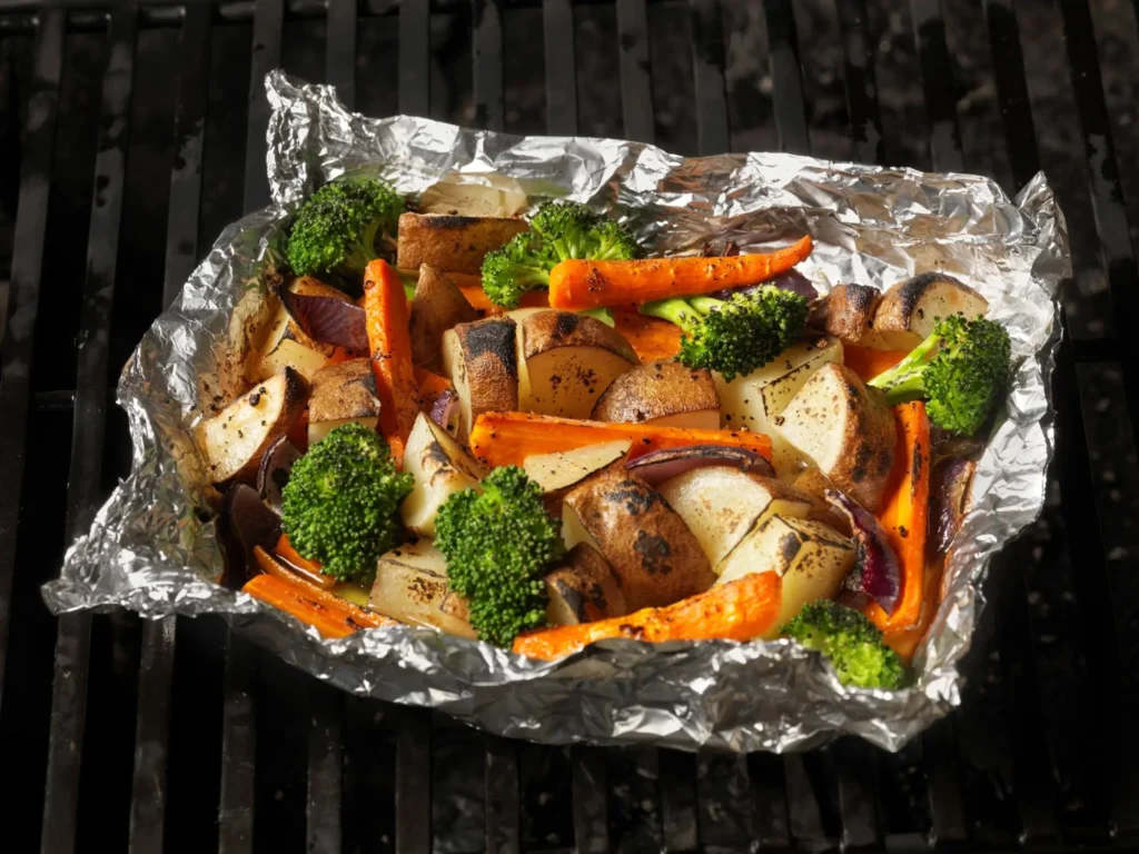 Aluminium foil for cooking